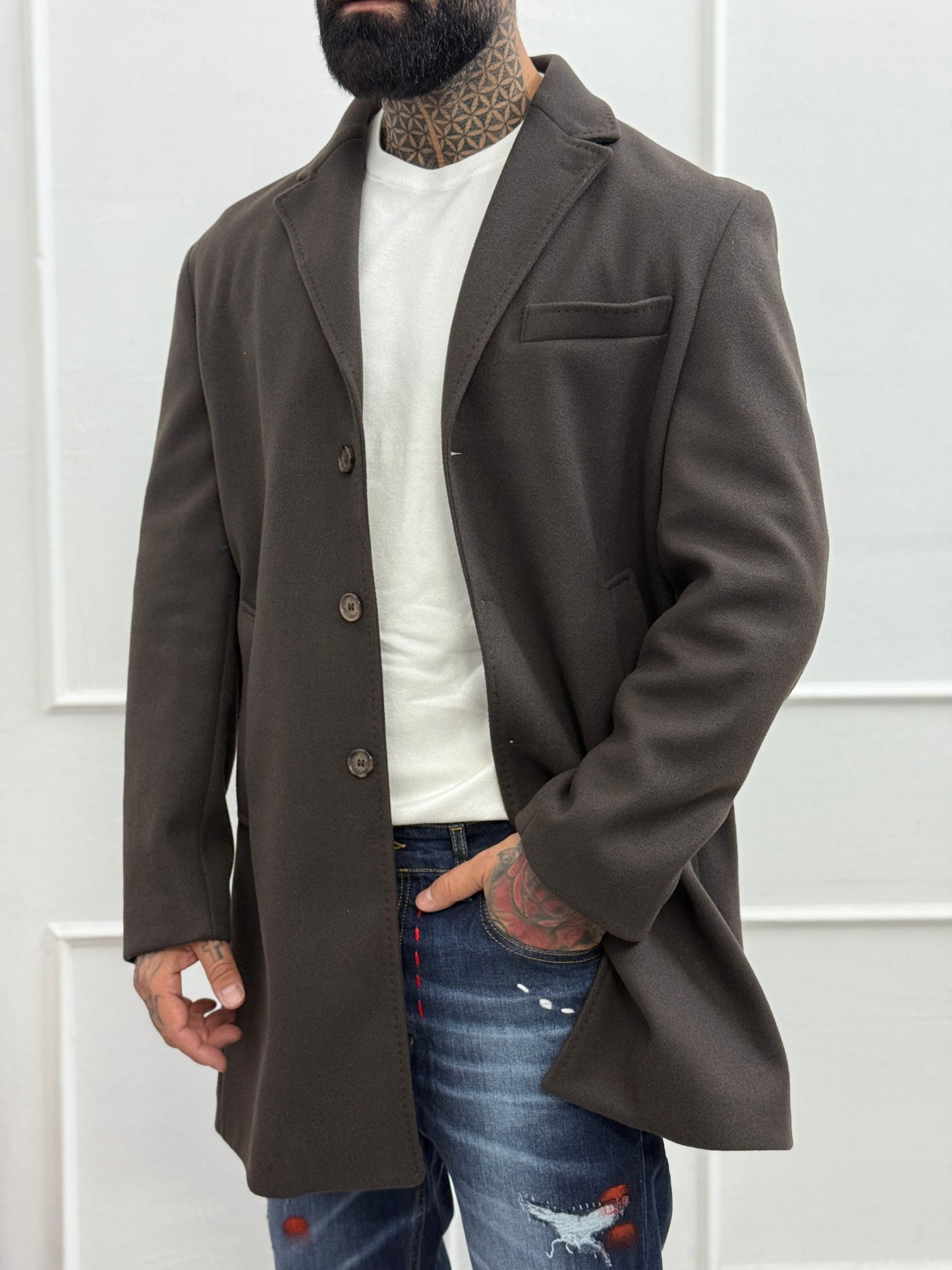 Cappotto Oversize Moro