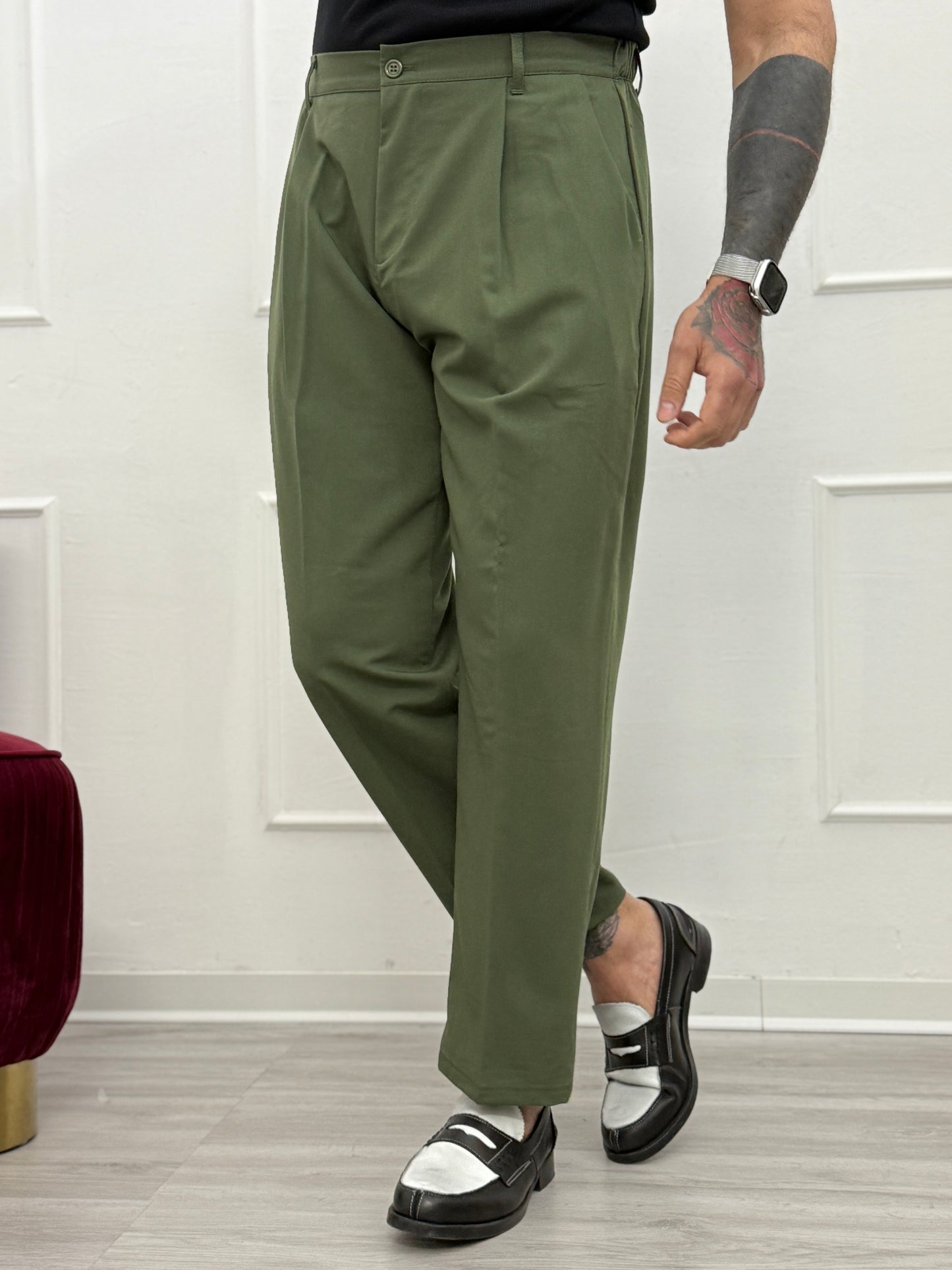 Pantalone Old Money Verde