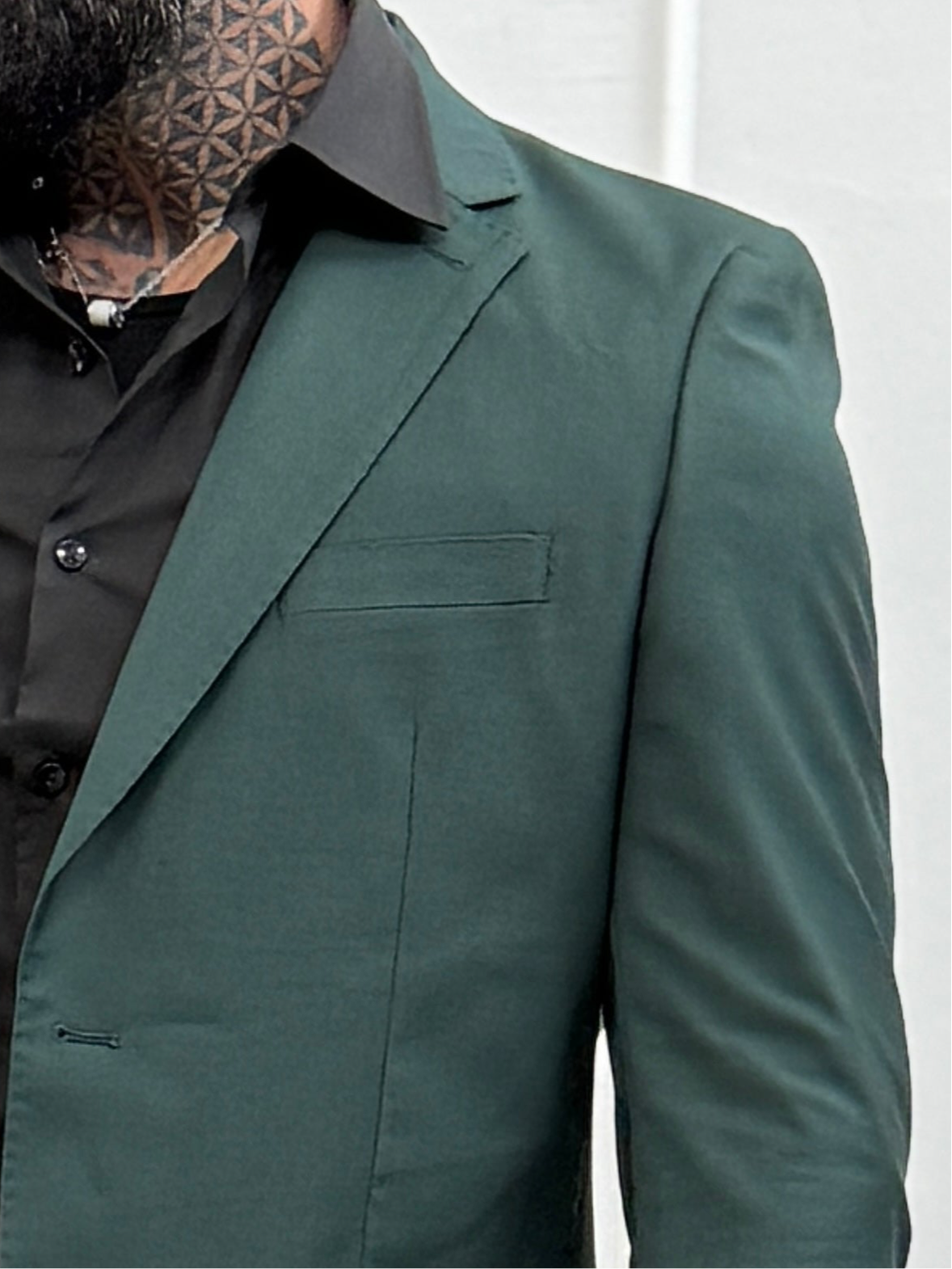 Abito Monopetto verde bottega