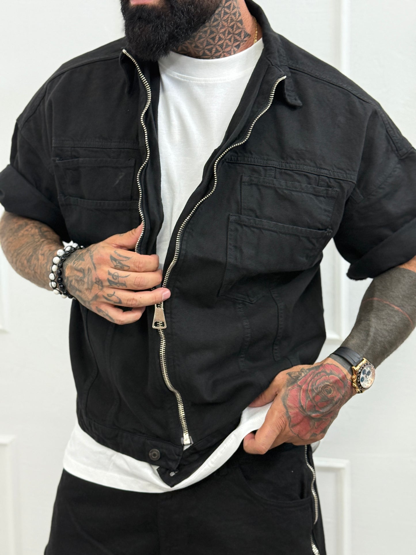 Coordinato Jeans passion black