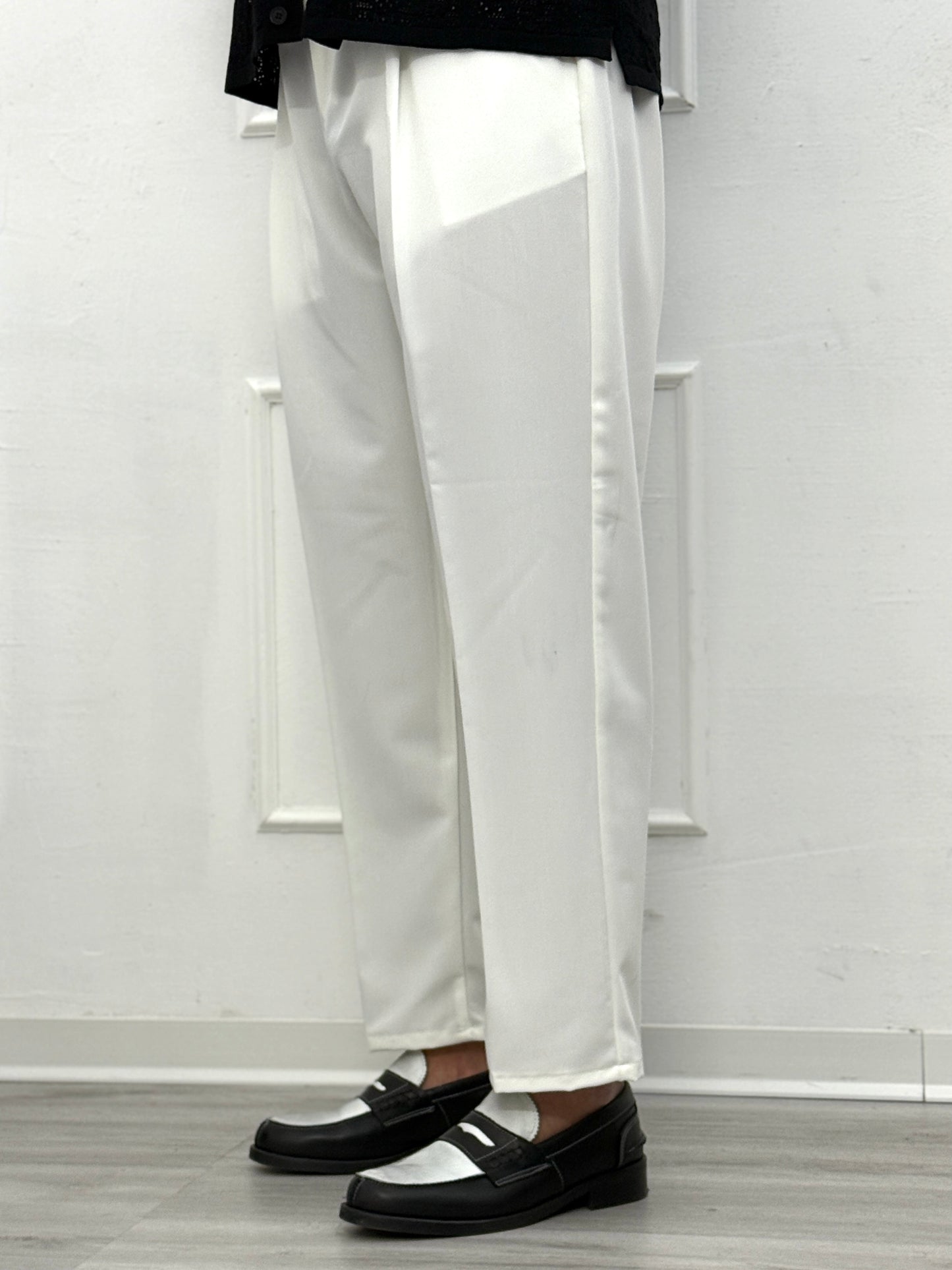 Pantalone Old Money Bianco