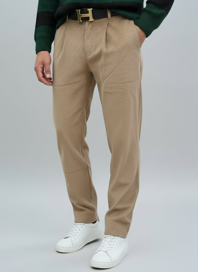 Pantalone Velluto regular sabbia