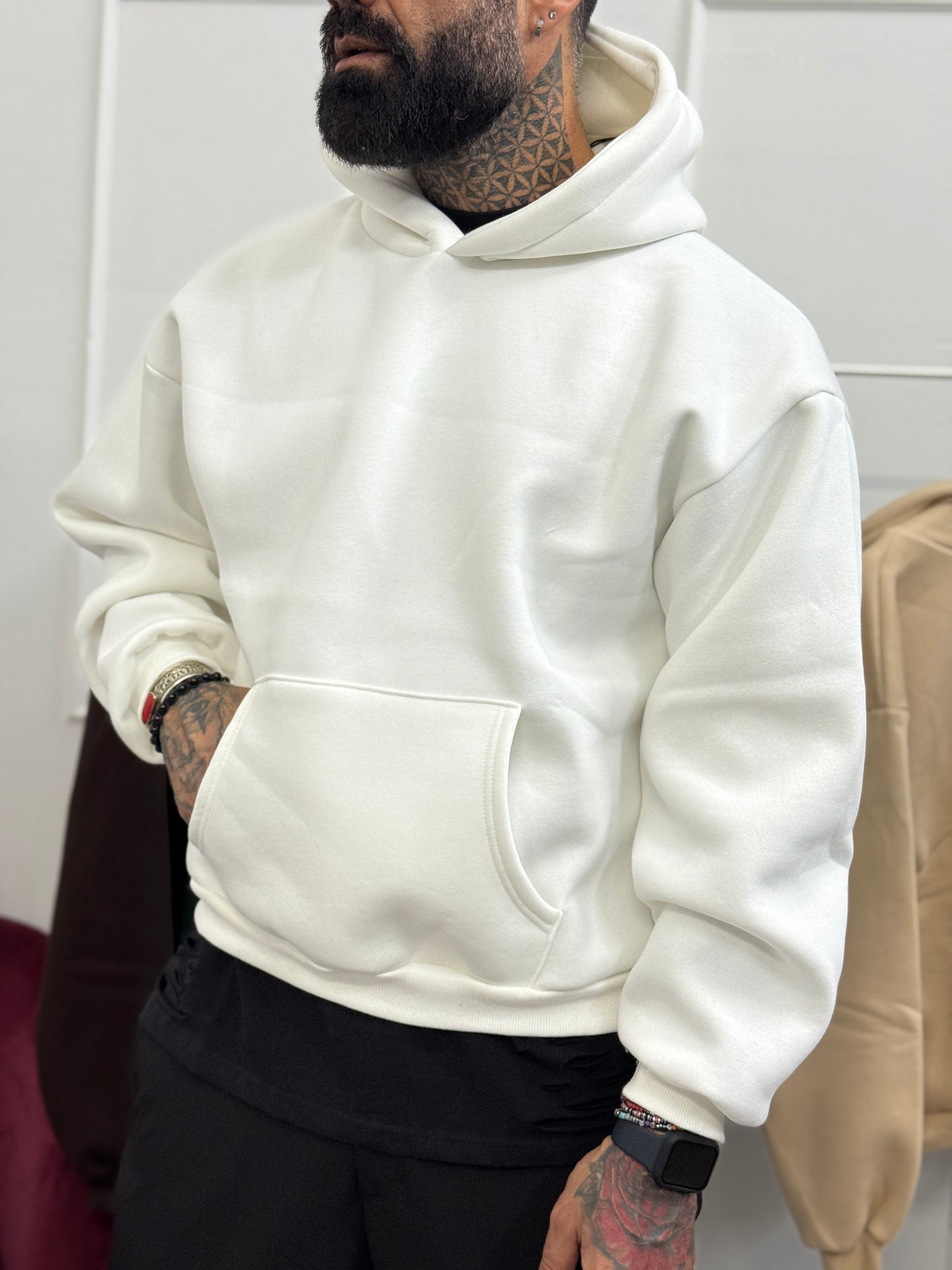 Felpa Baggy White