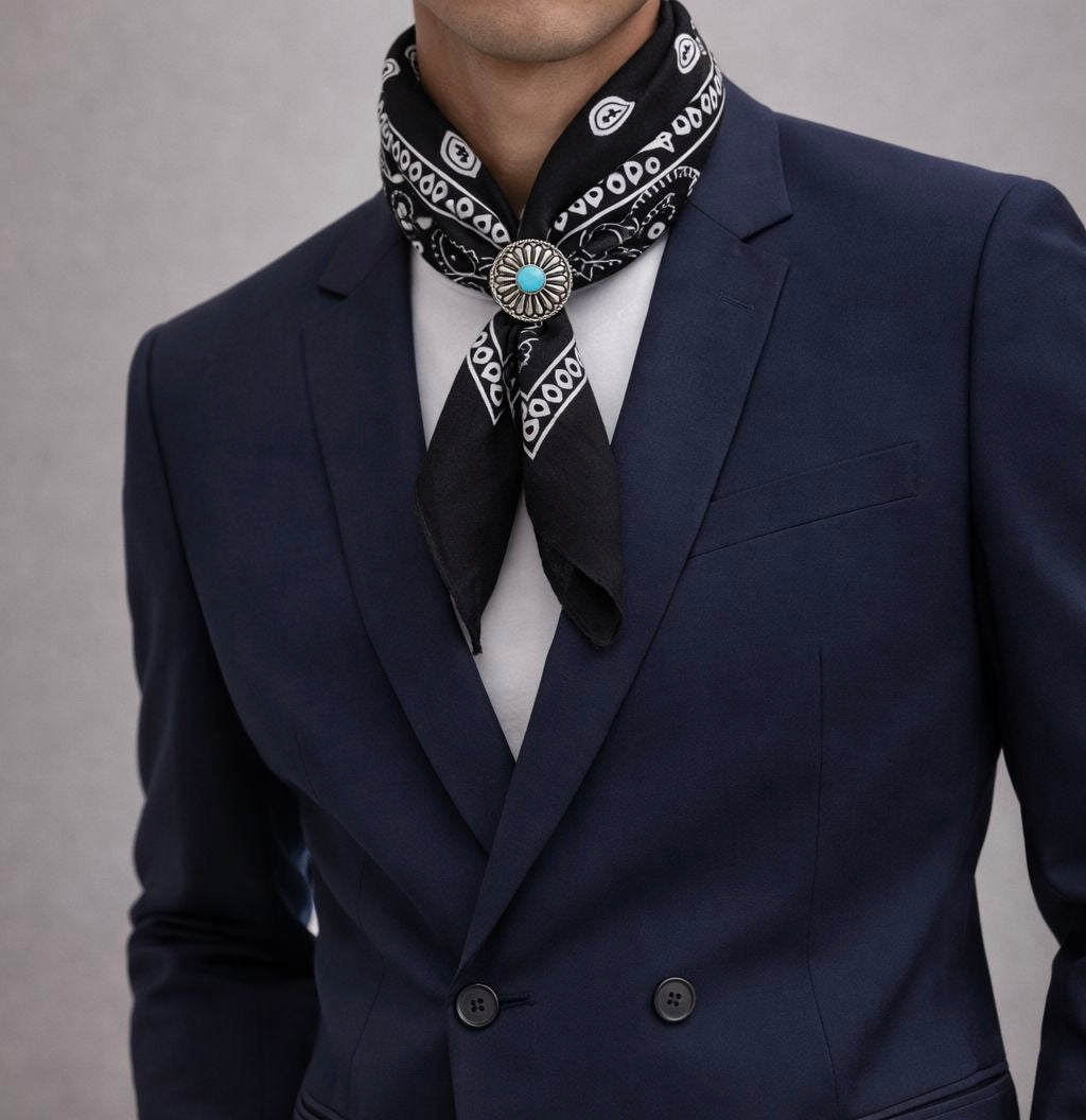 Foulard Gioiello Nero