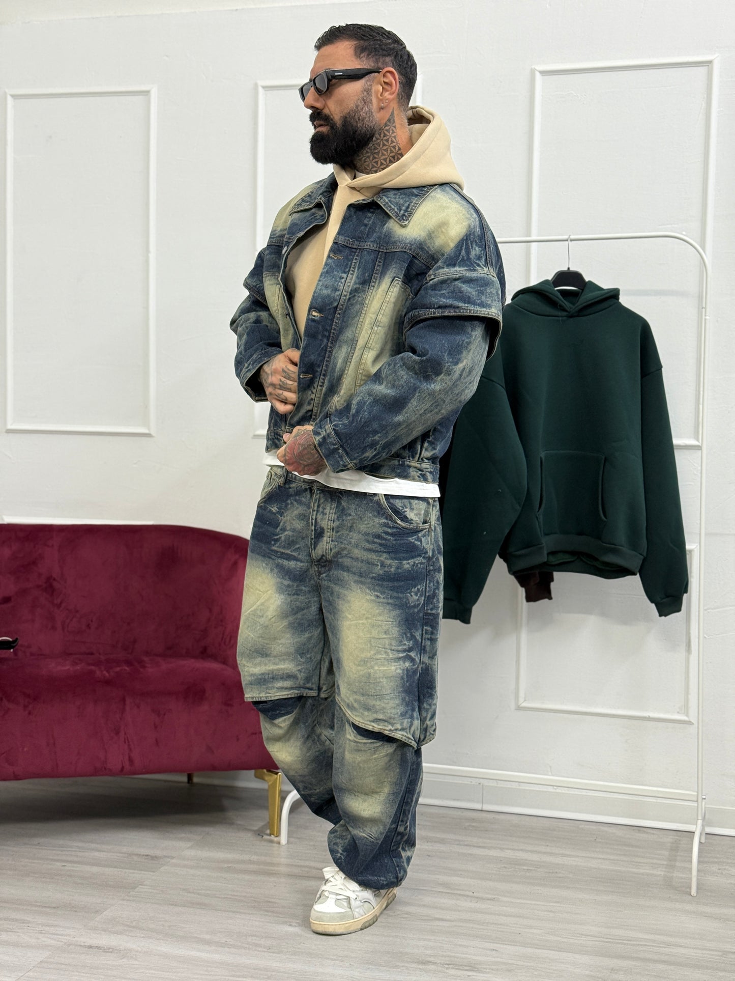 Coordinato Jeans MG455