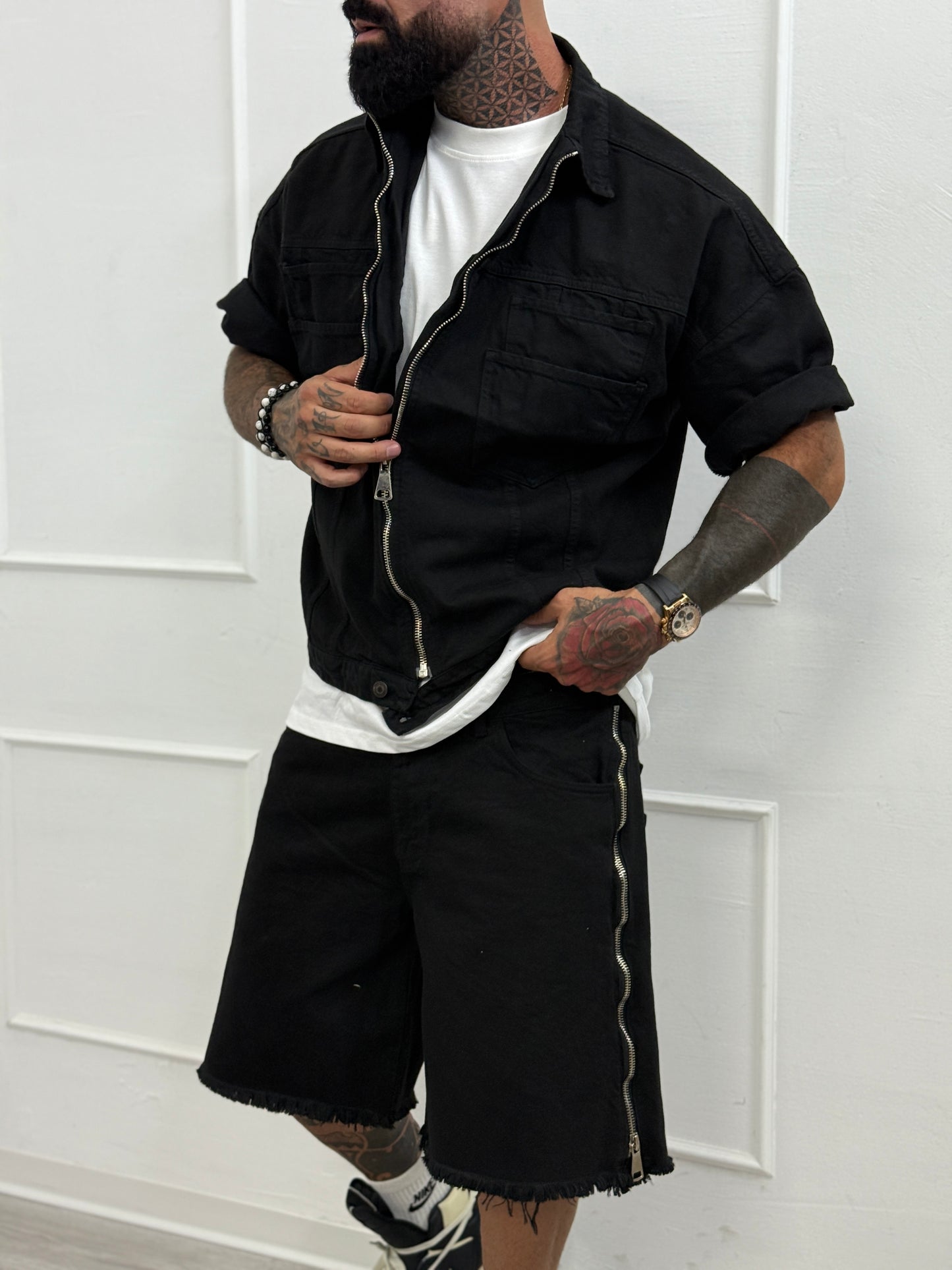 Coordinato Jeans passion black