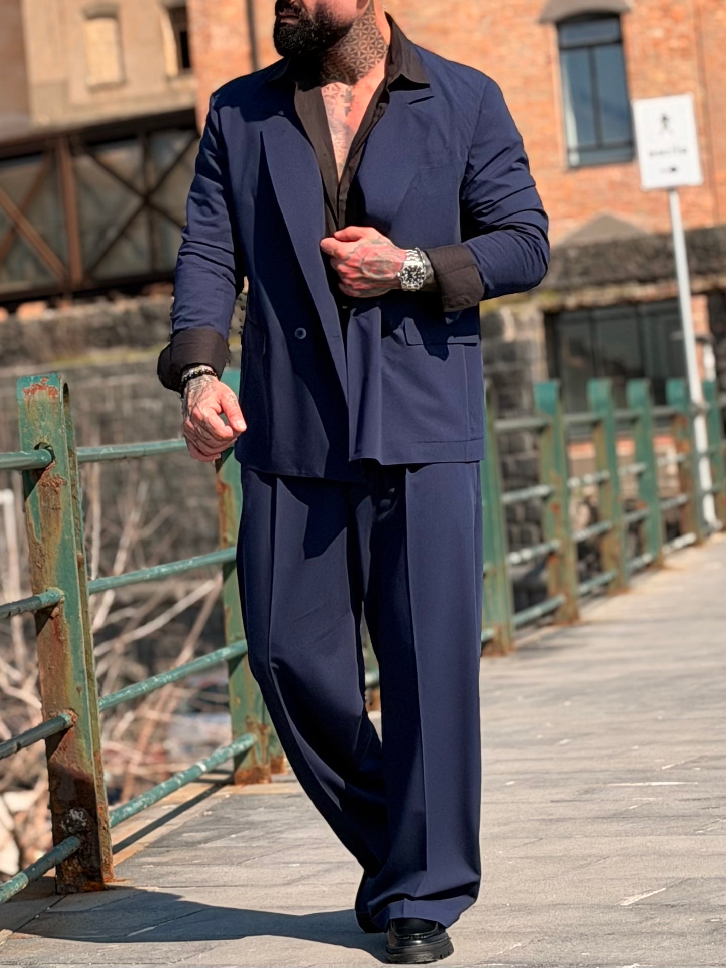 Abito Oversize Riviera Blu