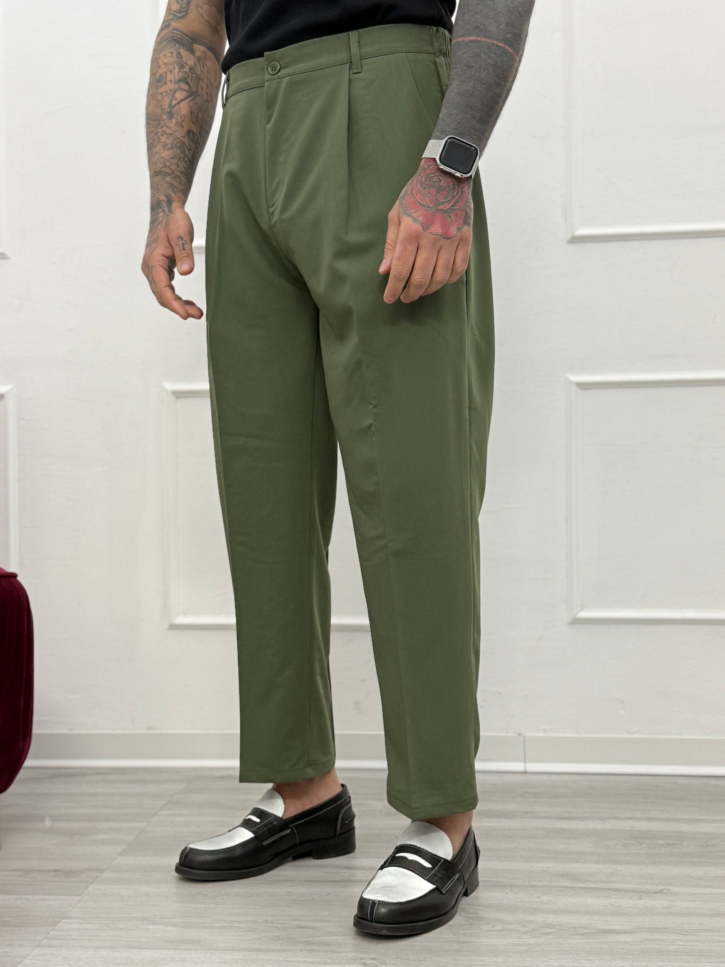 Pantalone Old Money Verde