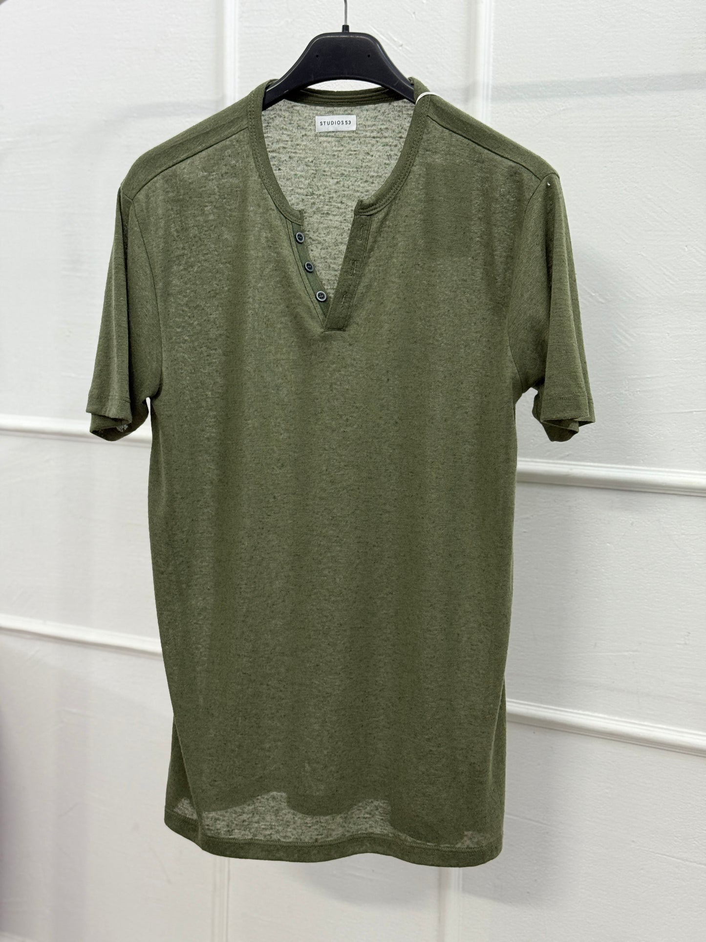 T shirt lino Studios53 green