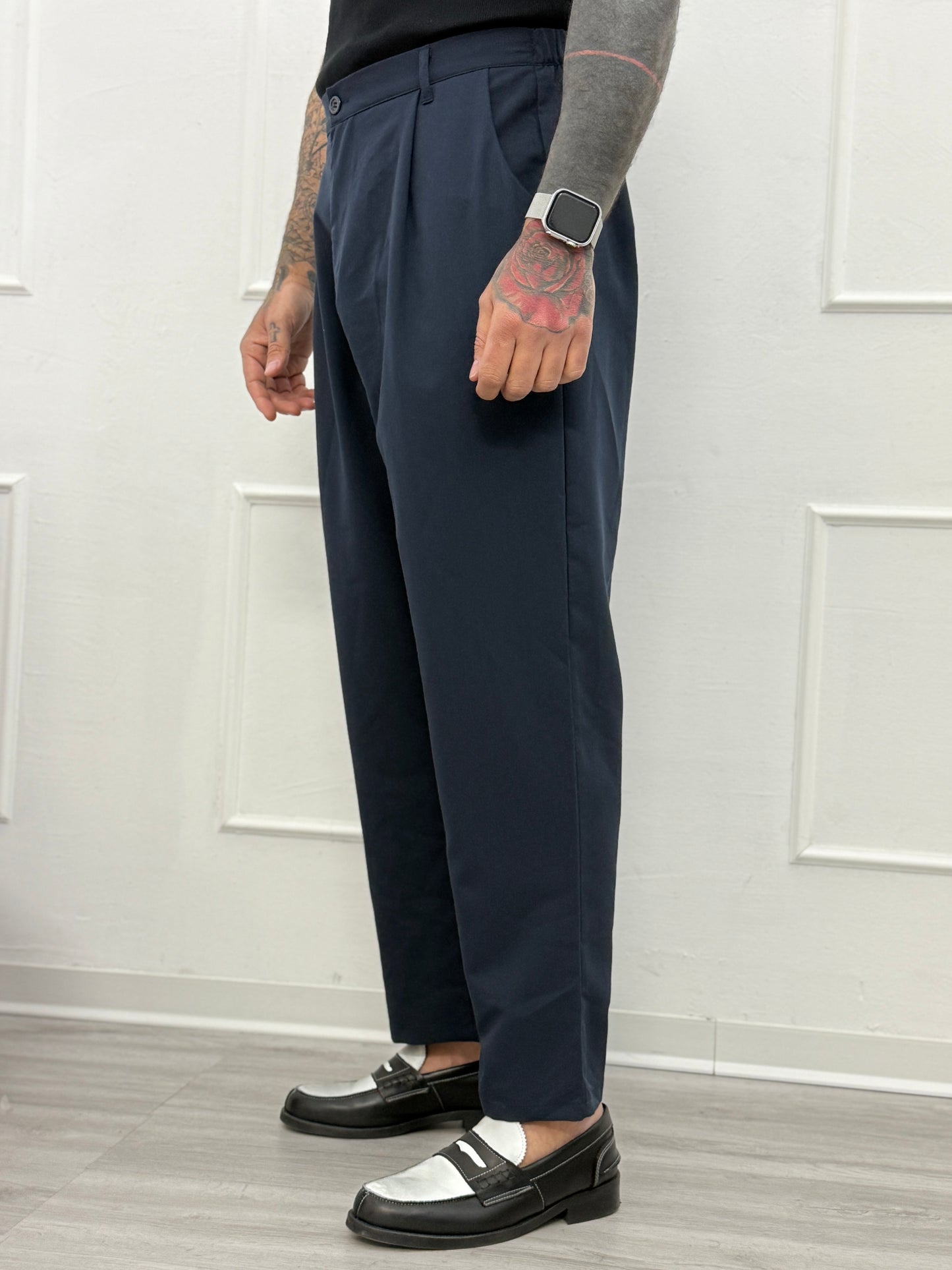 Pantalone Old Money Blu