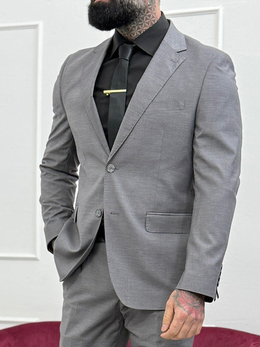 Abito Monopetto Grigio