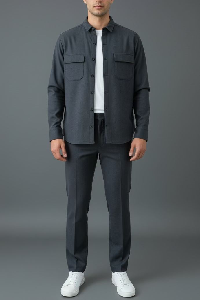 Coordinato zerogradi Grigio Piombo