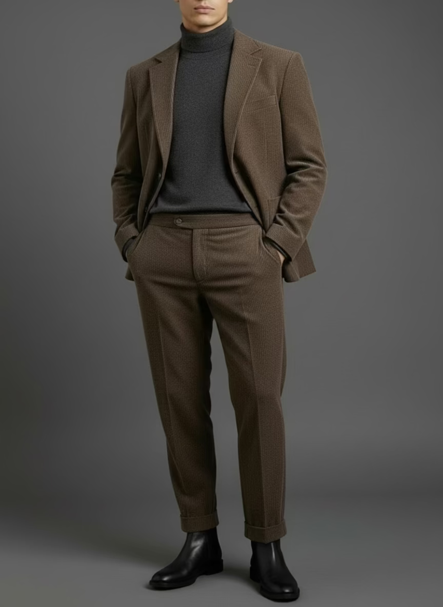 Abito London Stretch Testa di Moro