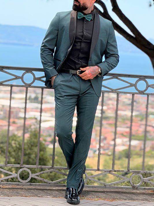 Abito Smoking Verde