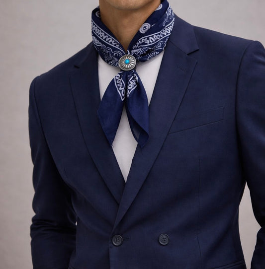 Foulard Gioiello Blu