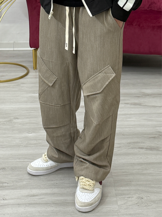 Pantalaccio cargo sabbia