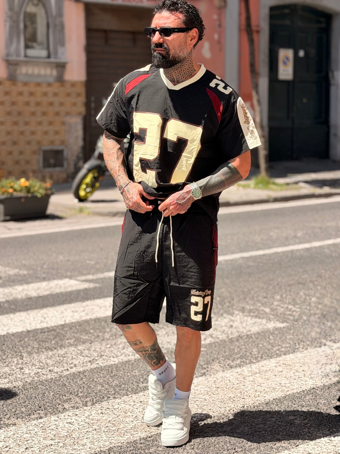 Coordinato Super Bowl Black