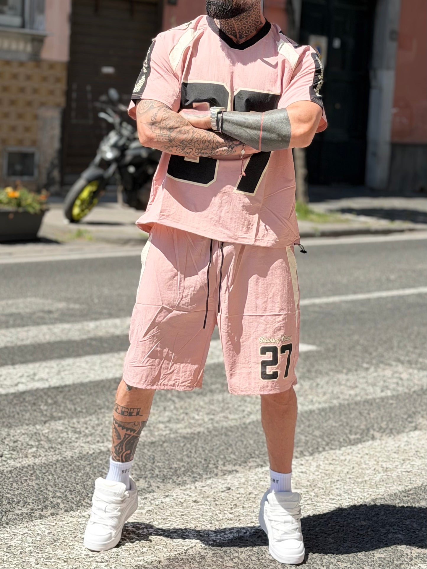 Coordinato Super Bowl Pink