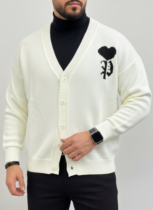 Cardigan oversize Passion panna