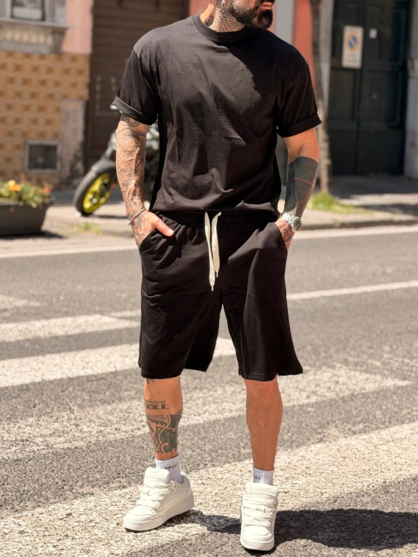 Coordinato Basic Nero