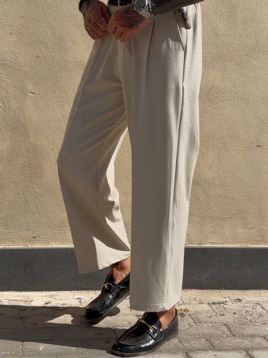 Pantalone Old Money Sabbia