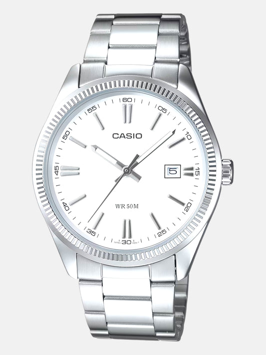 Orologio Casio MTP1302PD bianco