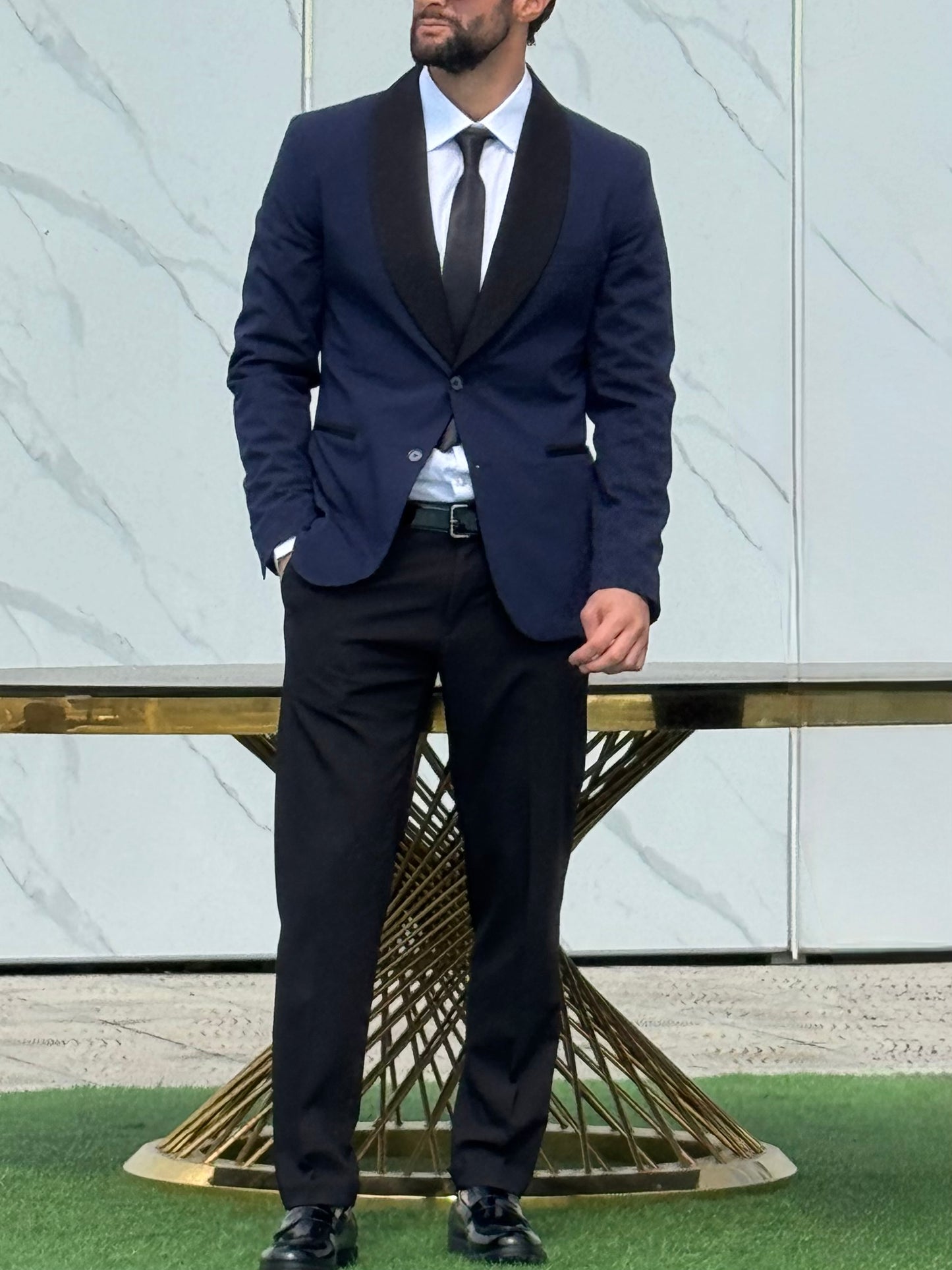 Abito Smoking Marley Blu notte