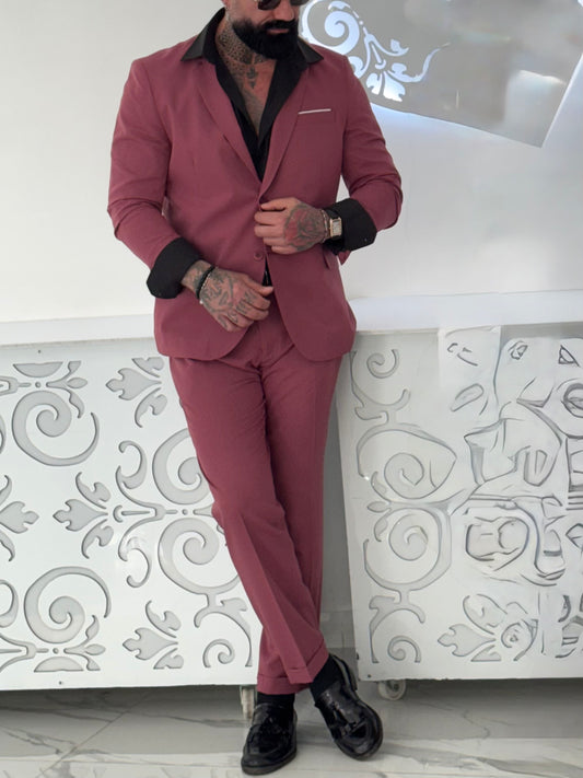 Abito Monopetto Harrison Borgogna