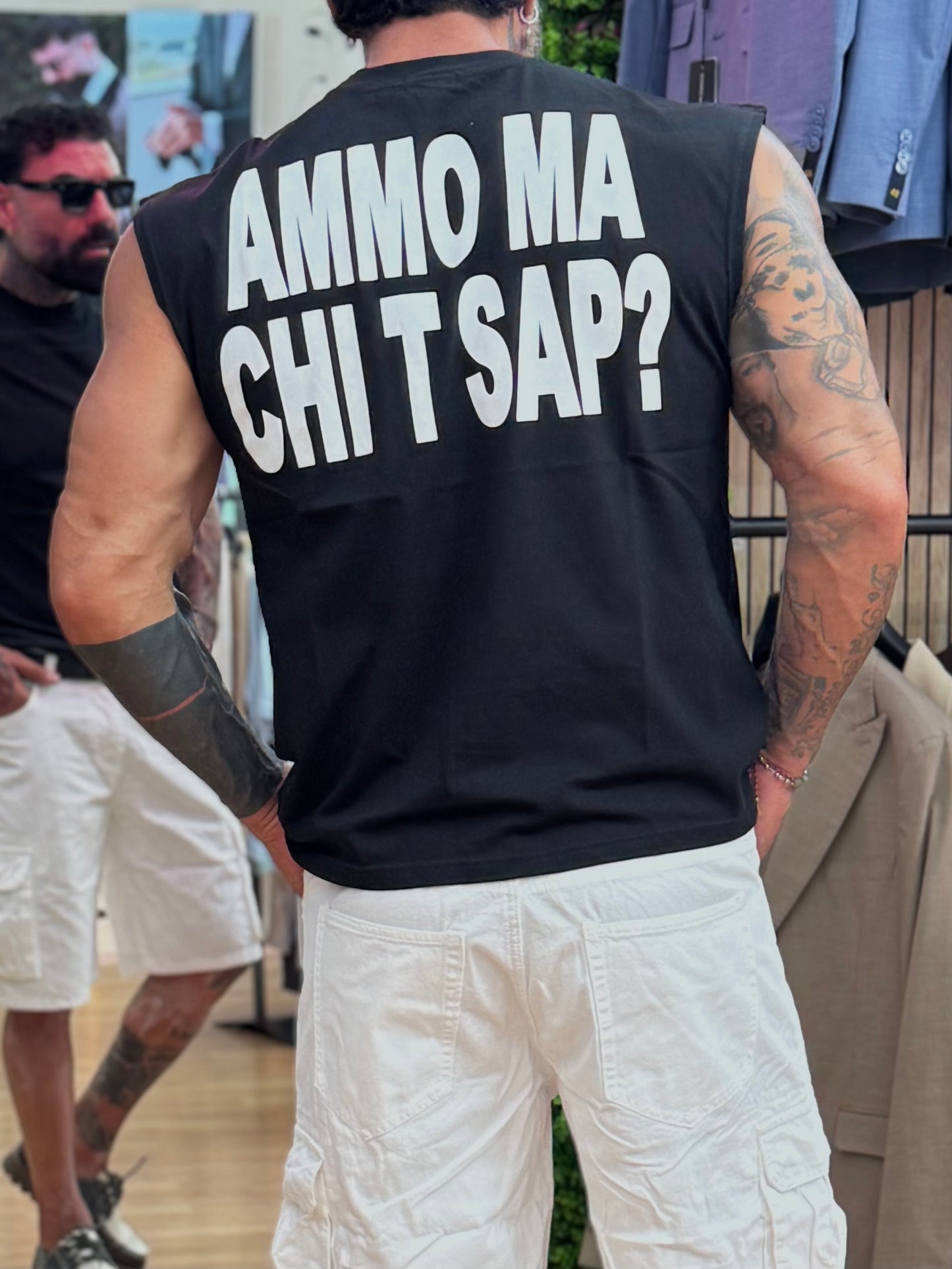 T-Shirt Black “AMMO MA CHI T SAP”