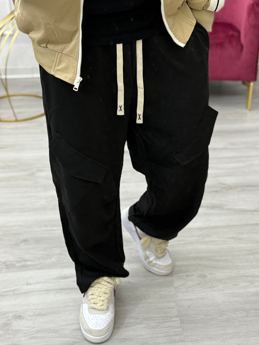 Pantalaccio cargo nero