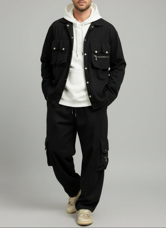 Coordinato Fabr black