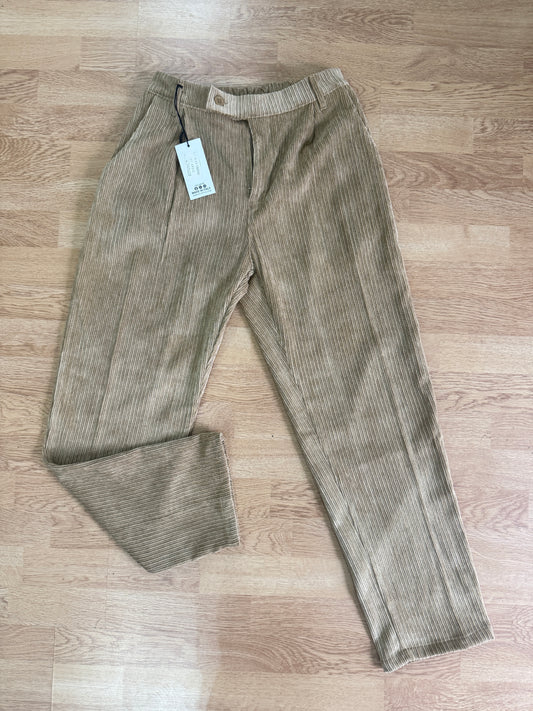 Pantalone Velluto baggy sabbia