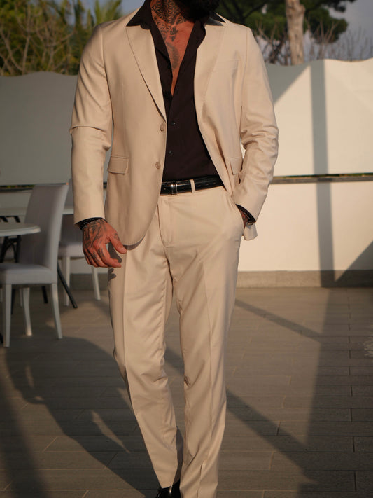 Abito Monopetto Sabbia