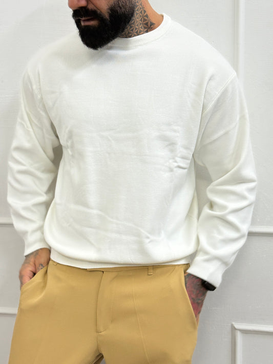 Maglioncino Oversize Panna