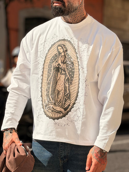 Shirt Slave Santa Madre White