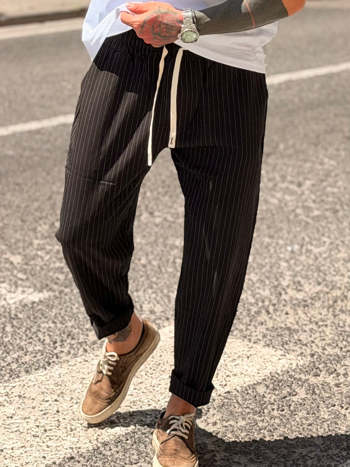Pantafashion Gessato NERO