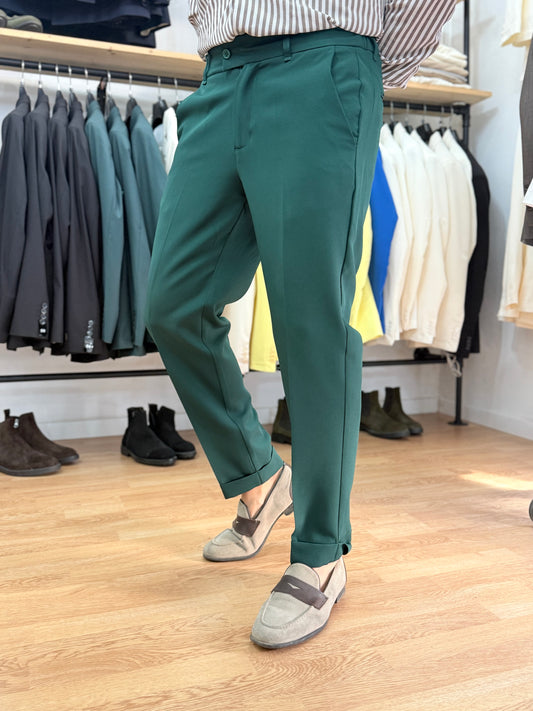 Pantalone Capri Verde
