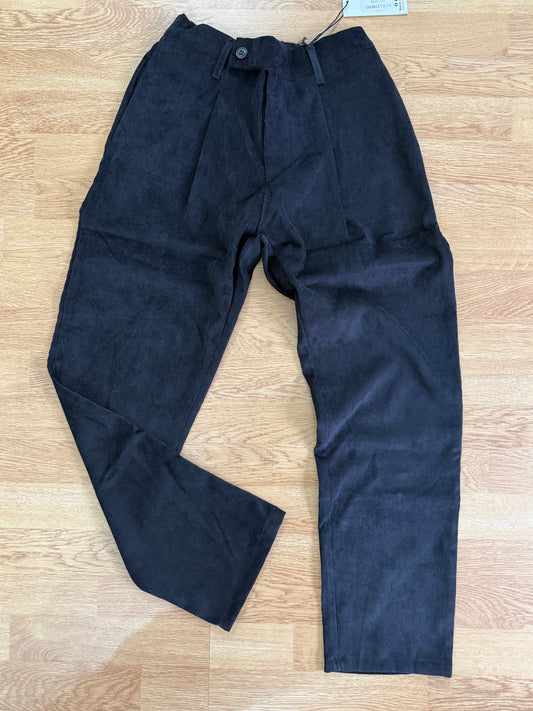 Pantalone Velluto regular black