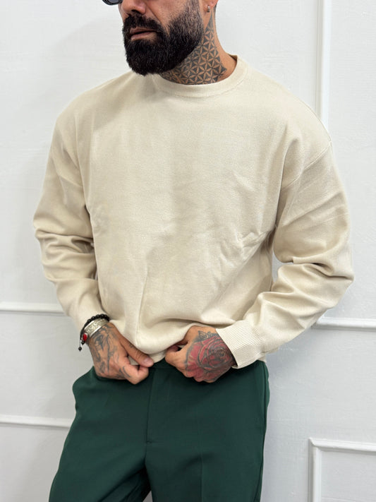 Maglioncino Oversize sabbia