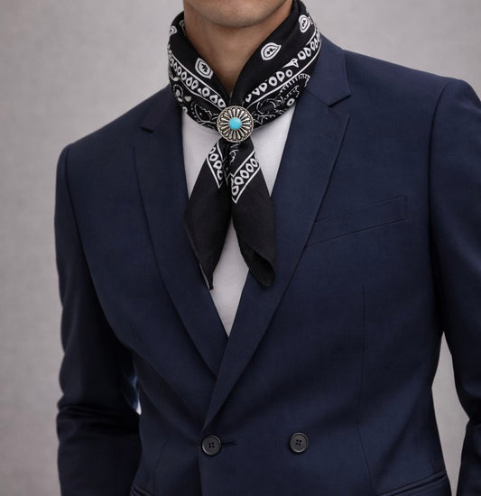 Foulard Gioiello Nero