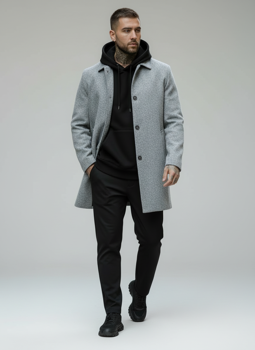 Cappotto Slim Grey