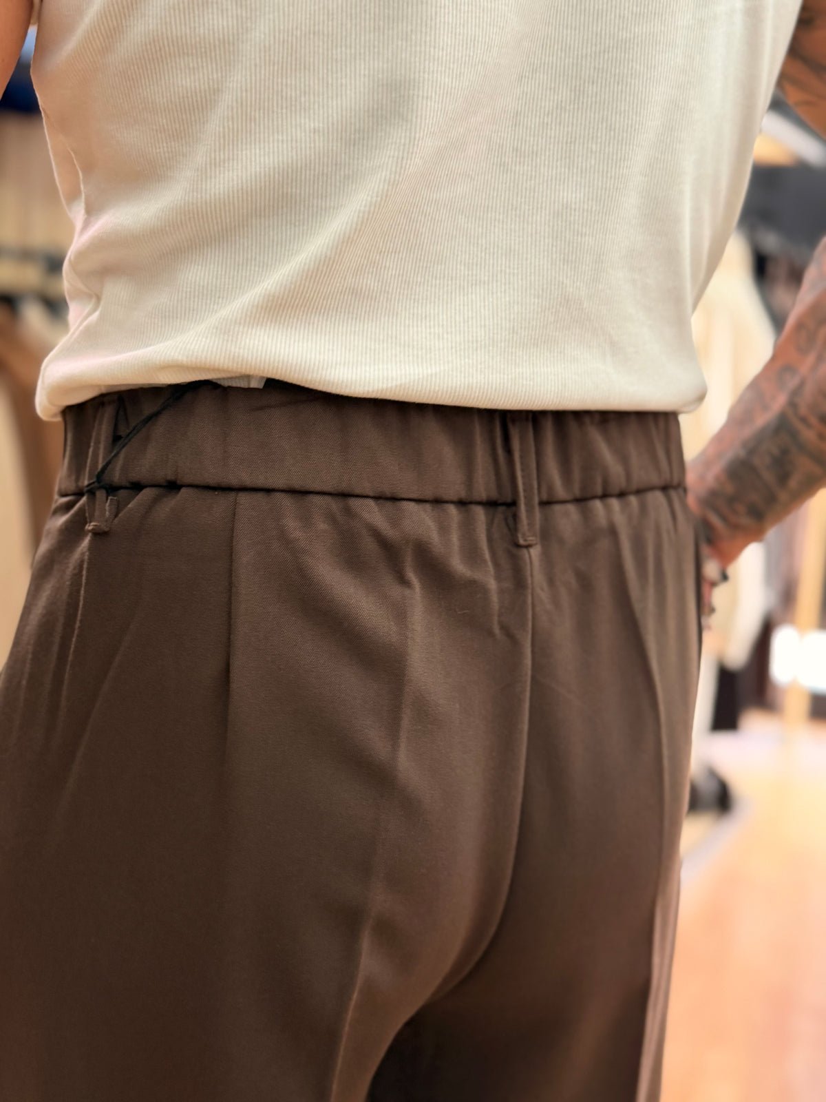 Pantalone Old Money Moro