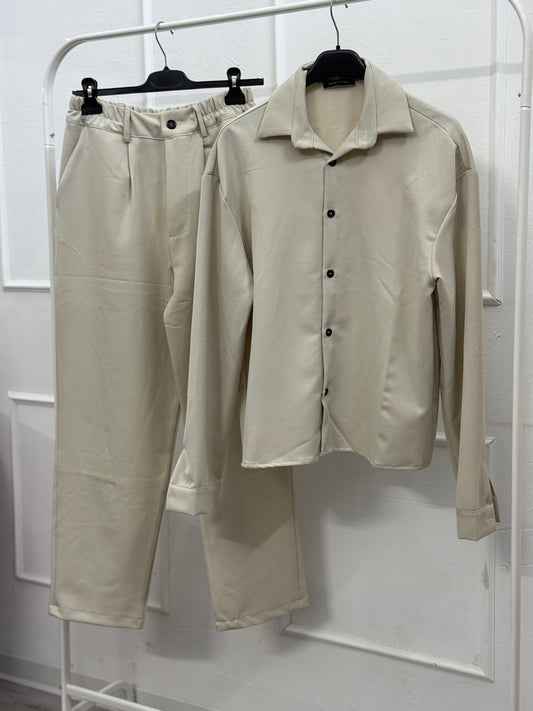 Coordinato Oversize Sabbia