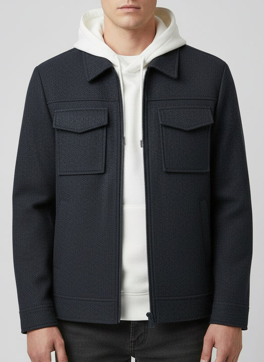 Giubbotto in Panno Grey