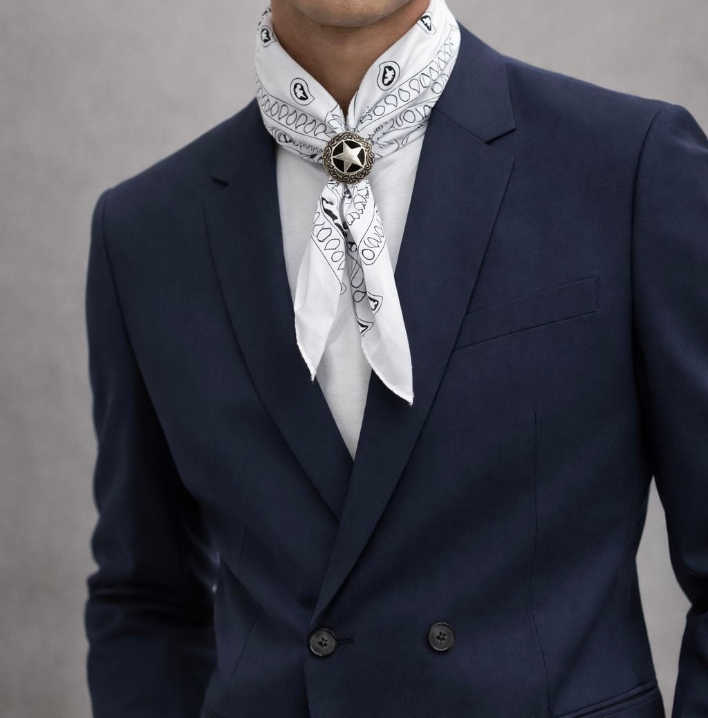 Foulard Gioiello Bianco