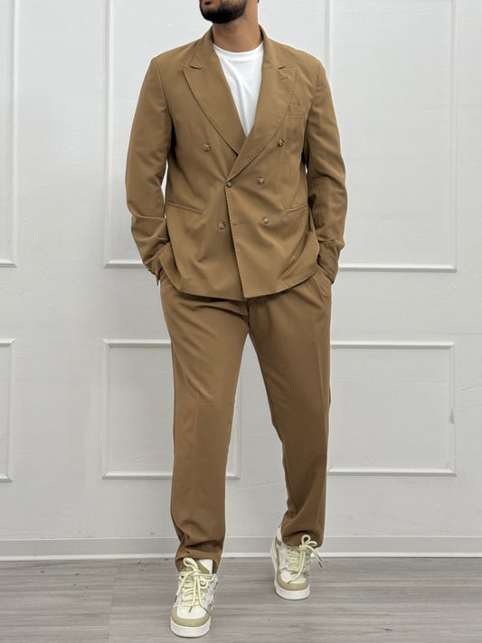 Abito Doppio Petto Oversize New camel
