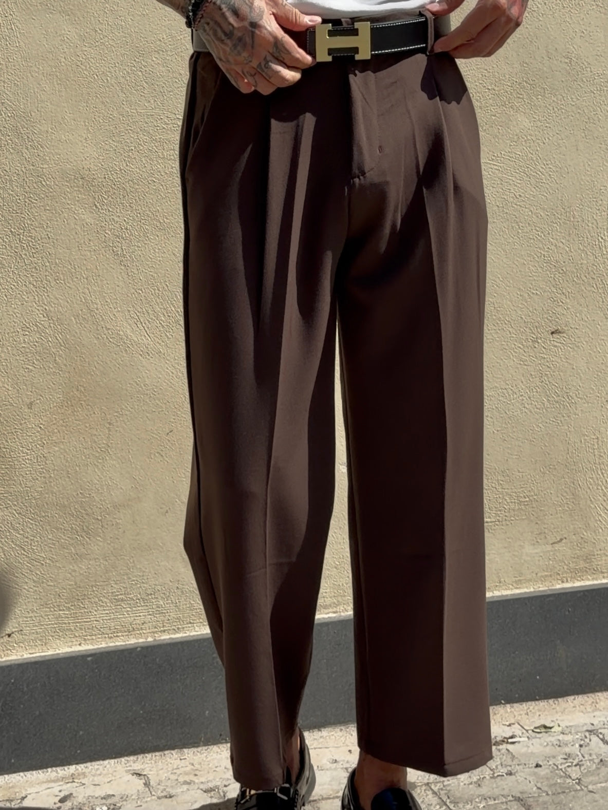 Pantalone Old Money Moro