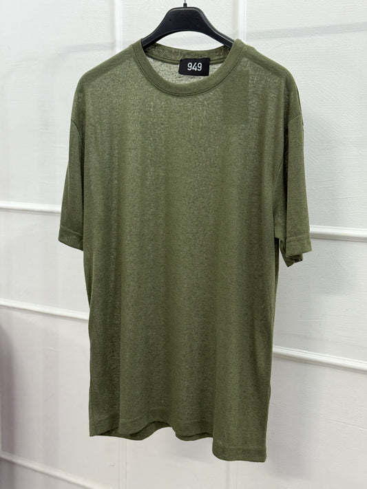 T shirt lino 949 green