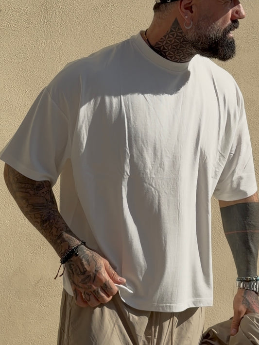 Shirt Basic Box Fit White