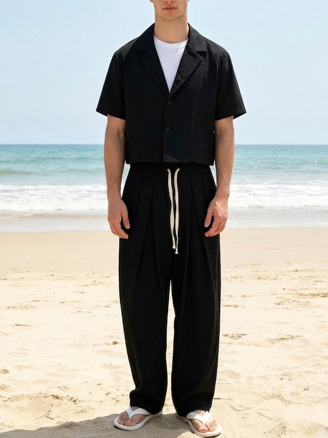 Coordinato London Nero Lino